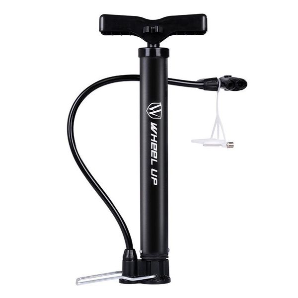 

bike pumps wheel up portable mini pump automatically reversible valves bicycle air 120psi with multifunction ball needle