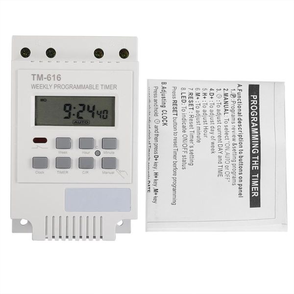 

timers anti-interference digital timer reusable smart control switch suitable for household appliance advertising board road lamp