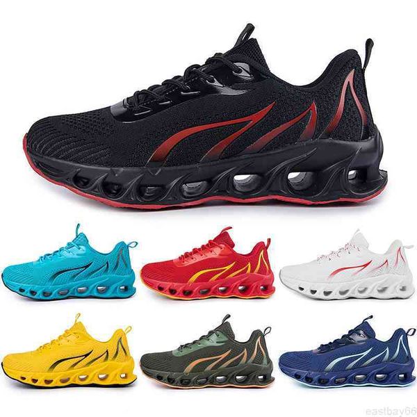 

running shoes non-brand men fashion trainers white black yellow gold navy blue bred green mens man sports sneakers #142