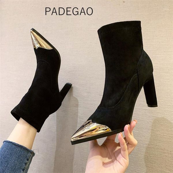 

boots women winter for fashion casual woman shoes high heels sexy1 83i4, Black