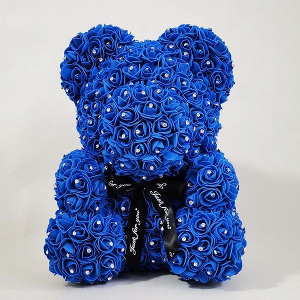 

decorative flowers & wreaths diamond rose bear with heart artificial roses foam flower diamonds valentine's day gifts mother's