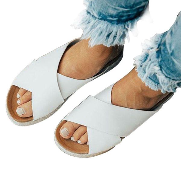 

slippers wear resistant non slip women breathable summer beach casual peep toe middle tub home travel wedge platform retro, Black