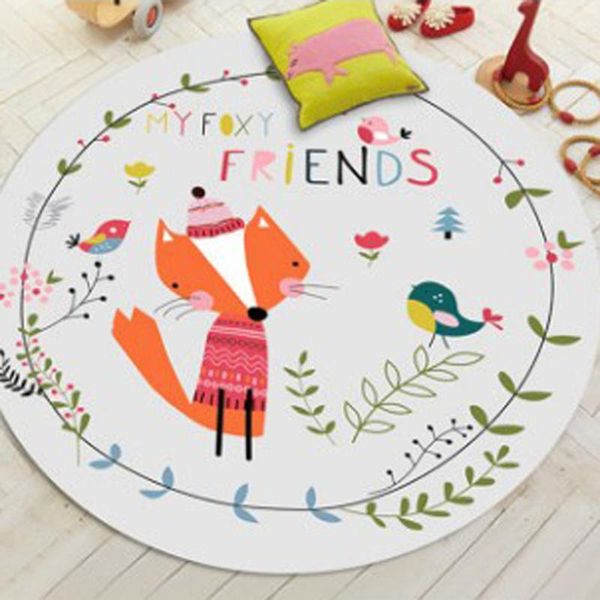 

carpets round cartoon for living room children bedroom rugs and computer mat kids