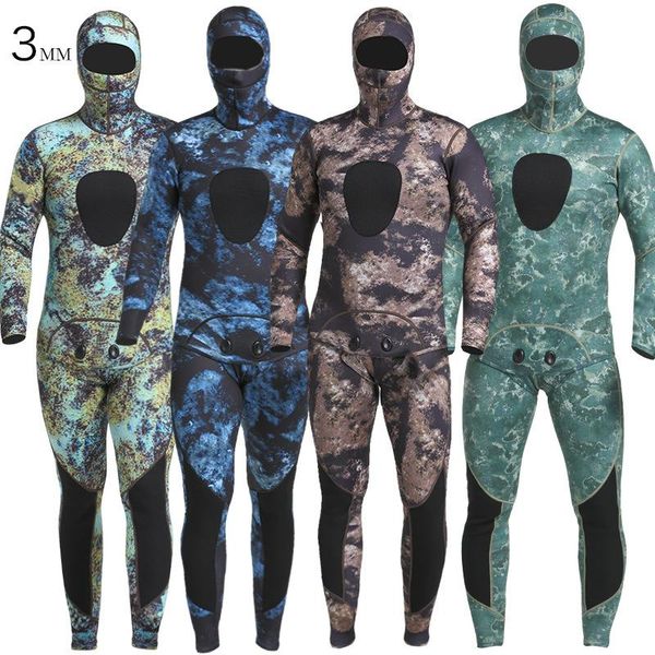 

3mm neoprene swim wetsuits men's professional diving swimsuit quick dry warm split waterproof wear