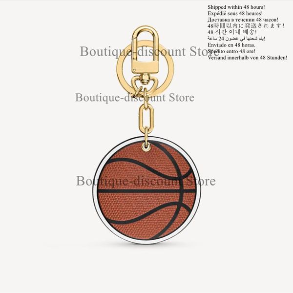 

keychains mp3038 luxury high-quality basketball keychain lanyard high-end brand presbyopia pendant bag accessories ladies birthday gift, Silver