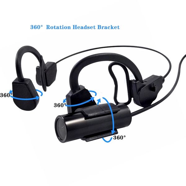 

mini bullet camera with headset bracket otg android smartphone device usb webcam for helmet police webcast