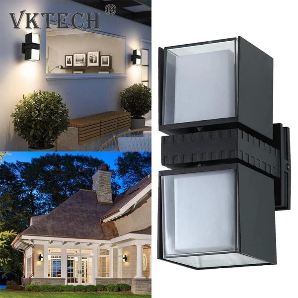 

wall lamps led double-headed luminous outdoor waterproof induction corridor light room bedside motion sensor lamp deco