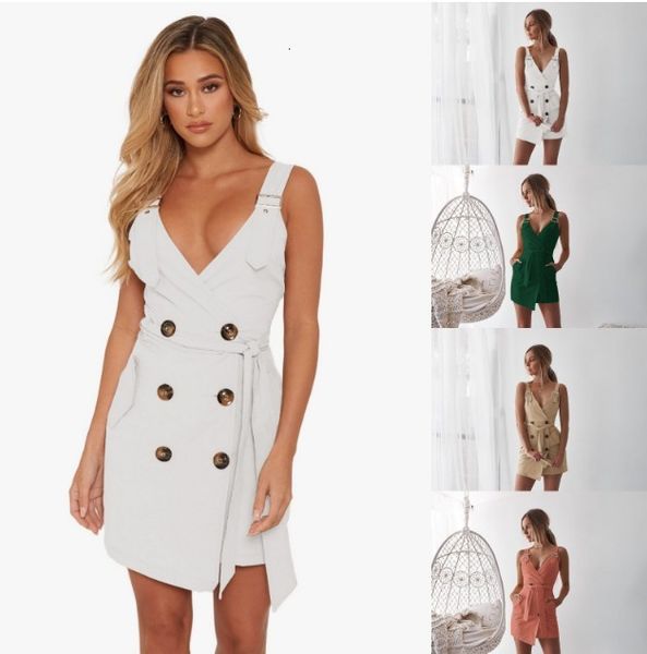 

women's super waist closing s suspender deep v-wrap hip skirt, Black;gray