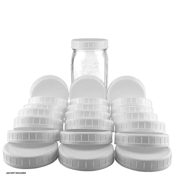 

pcs unlined mason jar lids screw-on anti-scratch resistant surface ribbed for mason/canning jars storage bottles &