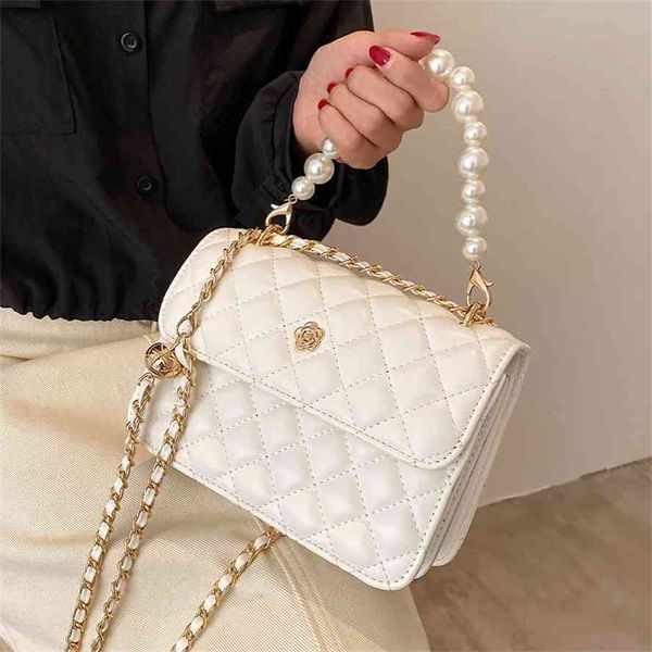 

shell fashion lingge women's summer 2021 new net red messenger versatile chain one shoulder small square bag