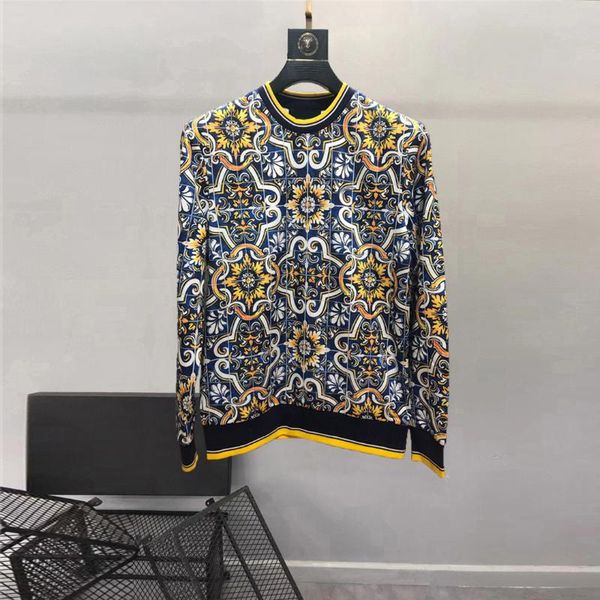 

men's hoodies & sweatshirts sr08227 fashion men's & 2021 runway luxury european design party style clothing, Black