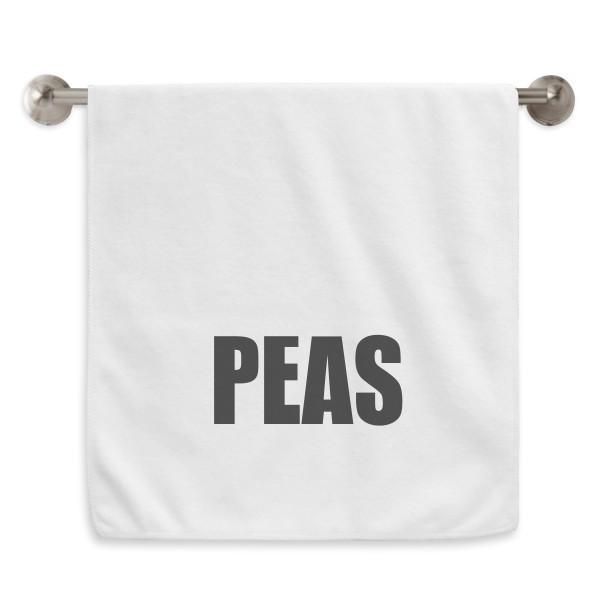 

towel peas vegetable name foods circlet white towels soft washcloth 13x29 inch