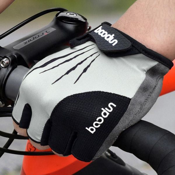 

cycling gloves non-slip breathable half finger anti slip pad motorcycle mtb road bike men women sports bicycle ha, Black