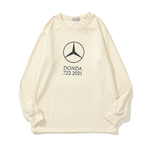 

autumn/winter high street portrait printing sweatshirt 2021 new men's and women's fashion long-sleeved round neck sweater, Black