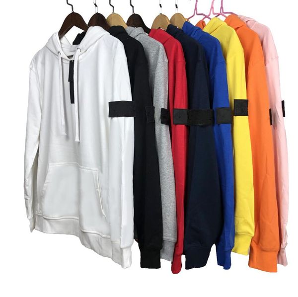 

designer men's hoodies mens hooded sweatshirt fashion streetwear long sleeve pullover casual hoodie high street hip hop man clothing to, Black