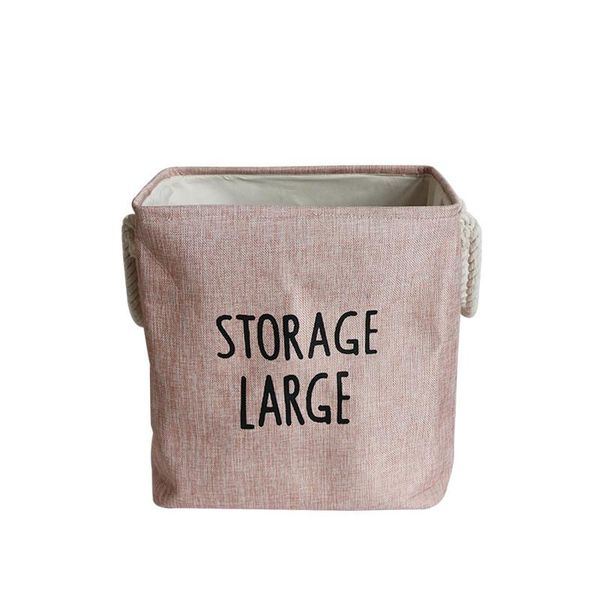 

storage bags clothes folding box desksundries basket printing waterproof washing bag dirty household organizer