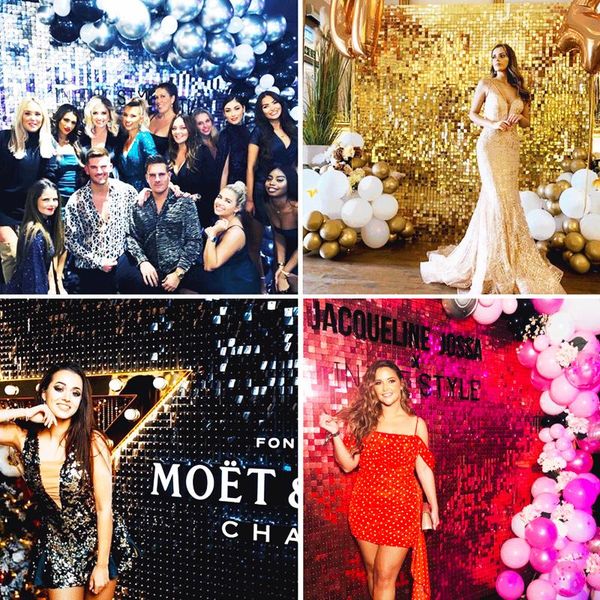 

other event & party supplies rose gold iridescent panels sequin panel wedding backdrop custom adverting sings shop window background glam sh