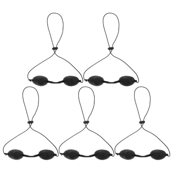 

outdoor eyewear 5pcs silicone shading goggles beauty protective eye mask sunbathing