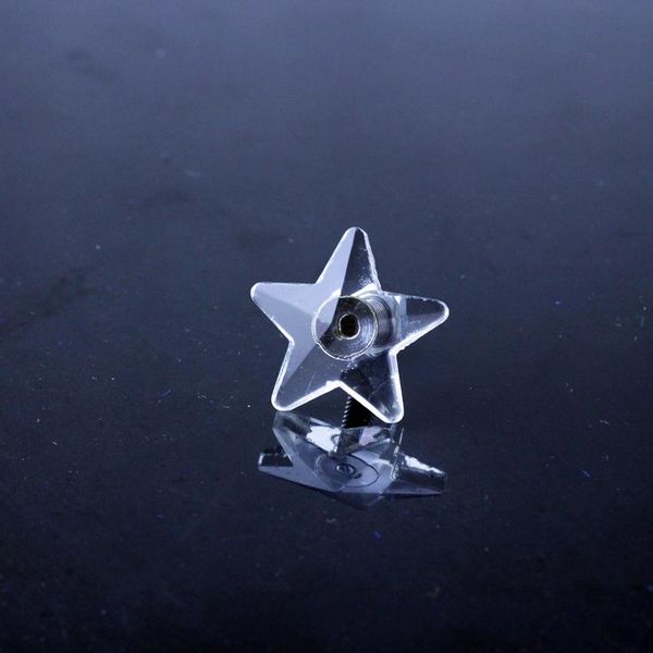 

chandelier crystal 200pcs/lot 28mm pentagram beads for diy fiber optic