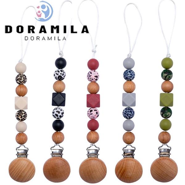 

pacifiers# 5 style olive oil printed pacifier chain holder for nipples mobiles stroller accessor baby toys