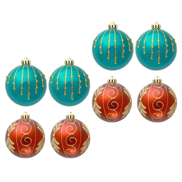 

8pcs festival decorative balls party po props window hanging decoration