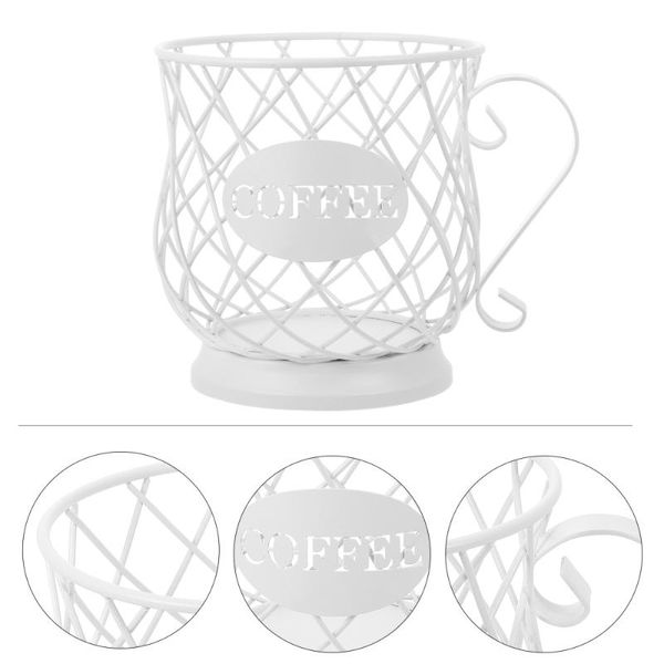 

coffee filters pod holder organizer mug keeper cup storage basket decoration