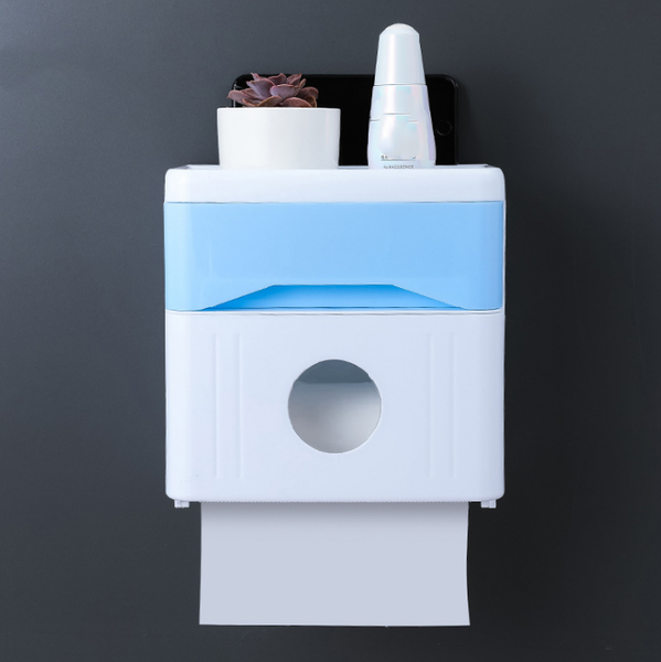 

toilet paper holders wall mount bathroom storage rack holder tissue box bathrrom shelf roll tube