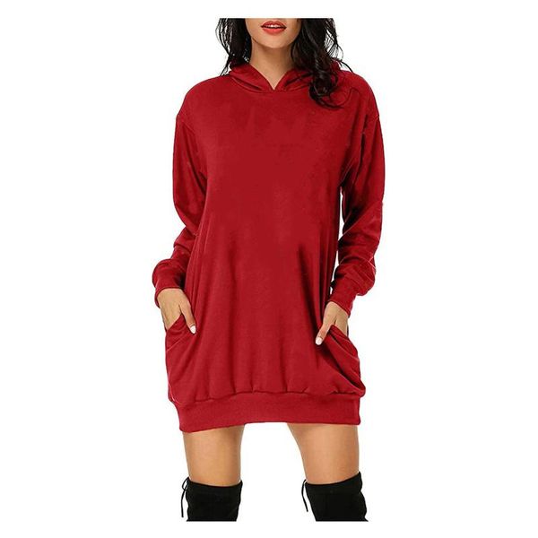 

women's hoodies & sweatshirts lightweight solid pullover cowl neck workout running tunic sweatshirt with pocket sportwear, Black