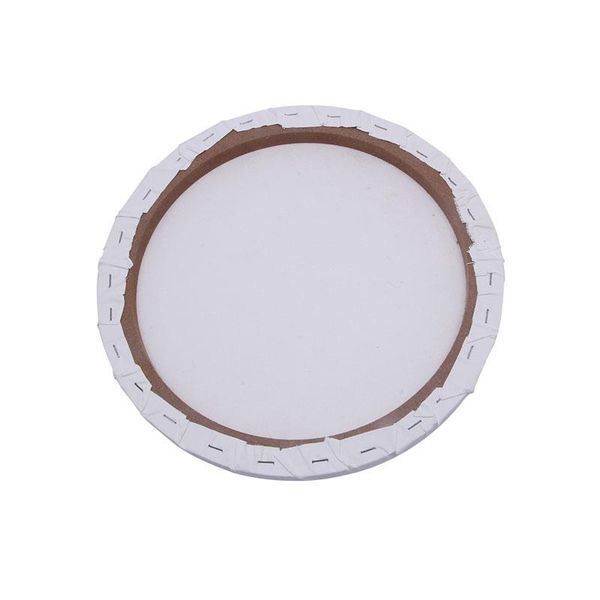 

round canvas panel blank cotton acrylic art artist oil painting frame frames