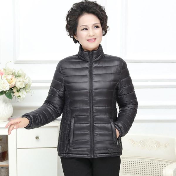 

women's trench coats black lady jackets winter warm cotton collar padded light slim women coat plus size wadded female outwear jacket, Tan;black