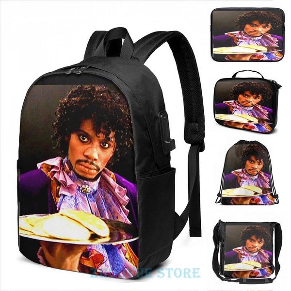 

backpack funny graphic print yall bitches want pancakes usb charge men school bags women bag travel laptop
