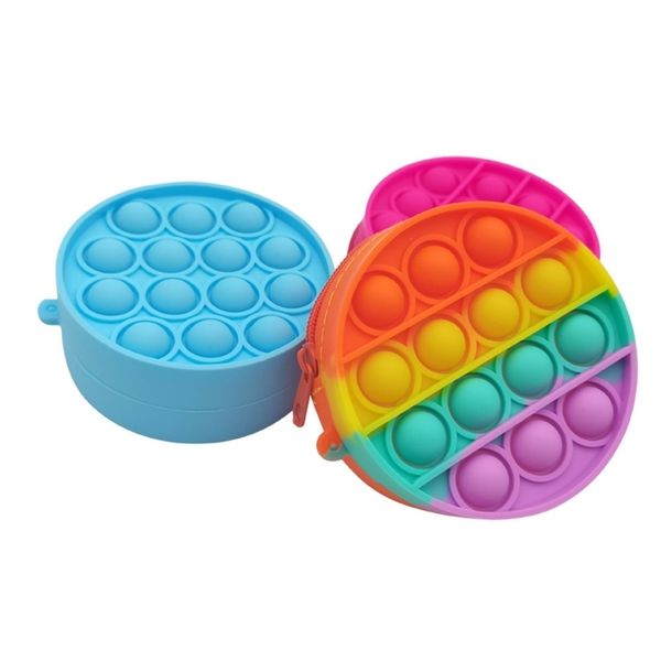 

round rat killing pioneer decompression bubble music zero wallet silicone button