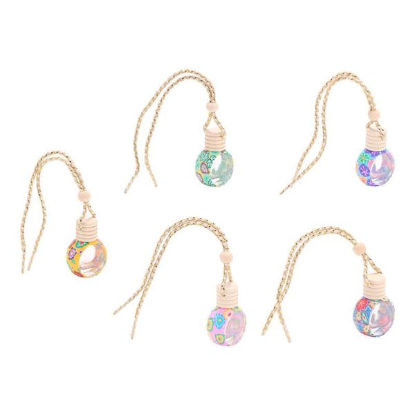 

storage bottles & jars 5pcs refillable perfume bottle pendant car hanging for gift