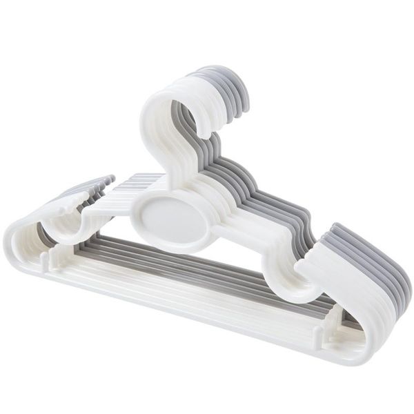 

hangers & racks 5pcs/lot 27cm baby plastic hanger children non-slip creative