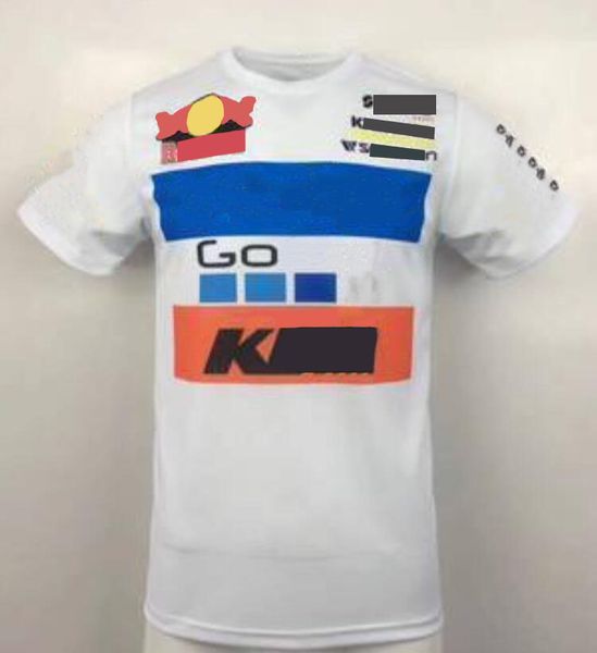 

2021 motorcycle riding quick-drying t-shirt moto racing team logo factory uniform summer short sleeve