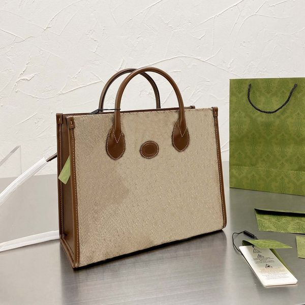 

2021 luxury fashion ladies handbags shopping bag large capacity classic pattern design handbag totes four colors