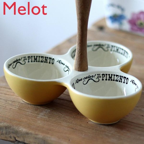 

hand-painted creative simple ceramic retro shape fruit plate sauce bowl snack pastry bowls
