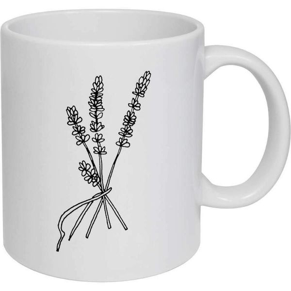 

mugs details about Â 'flowers' ceramic mug / travel cup (mg021756)