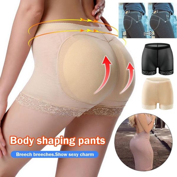 

women's shapers women bulifter padded shapewear briefs hip enhancer tummy control panties body shaper slimming underwear booty shorts, Black;white