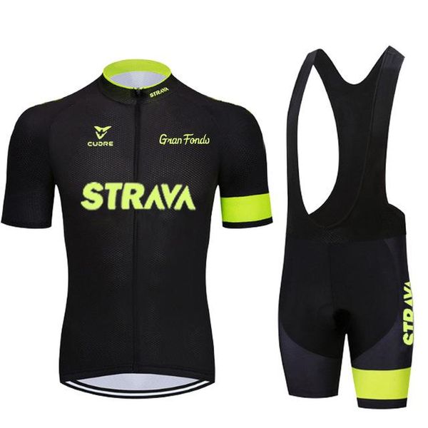

racing sets strava cycling jersey set summer bicycle clothing maillot ropa ciclismo mtb bike clothes sportswear suit, Black;blue