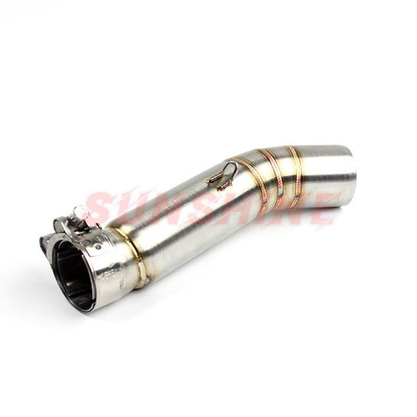 

motorcycle exhaust system for cbr500 cbr 500r slip on middle pipe connector modified tube cb500x cb500f 2013-2021