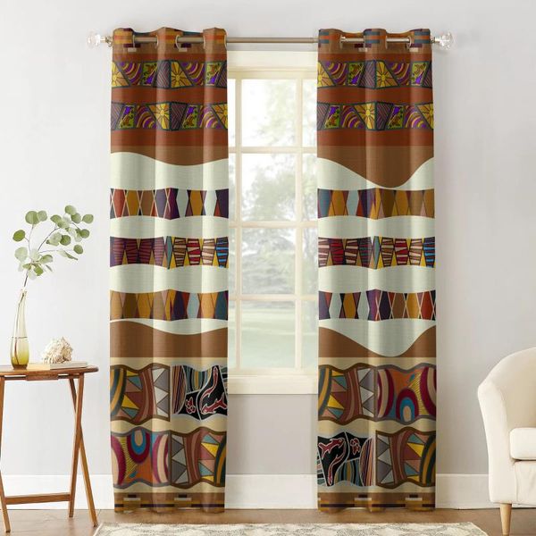 

curtain & drapes ethnic indain pattern modern window curtains for living room bedroom kitchen treatment home el decoration