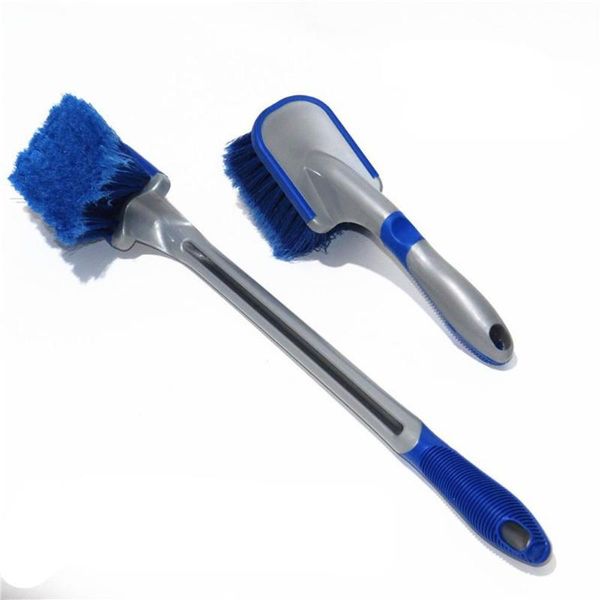

car sponge tire cleaning brush wheel rim cleaner long-handled tool for motorcycle bicycle