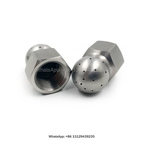 

degree fixed spray ball cleaning tank nozzle,internal thread rotary ball,stainless steel rotating nozzle watering equipments