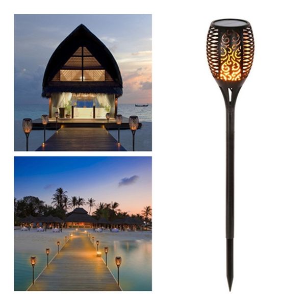 

solar flame torch 96led 51led 33led to insert lawn landscape garden decorative lamp