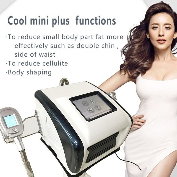 

protable cool mini plus ing cryolipolysis fat e body slimming machine for home use with 4 handles