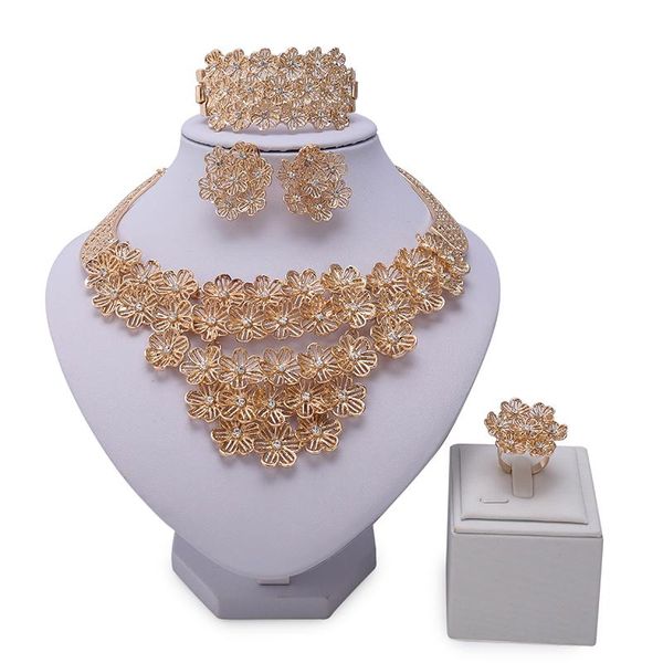 

earrings & necklace zuodi brand 2021 fashion african beads jewelry set nigerian women wedding wholesale customer design dubai gold, Silver