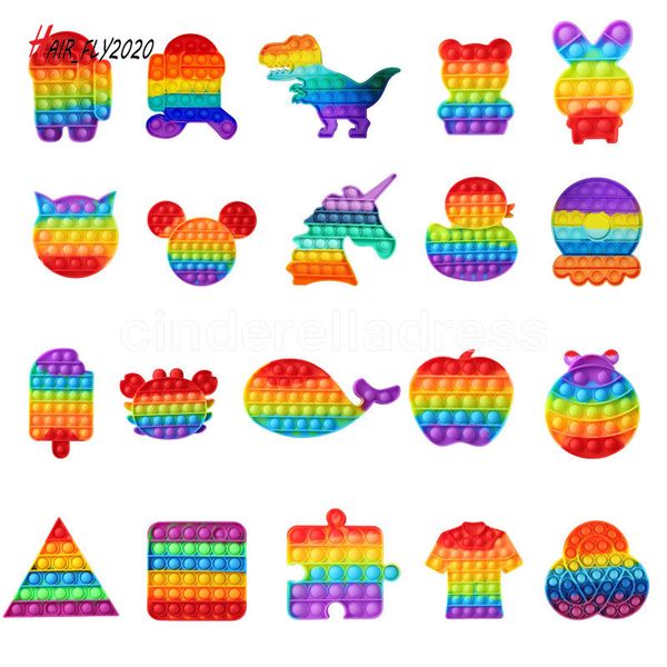 

children autism need antistress toys push bubble fidget sensory toy for kids stress reliever toys dropshipping us stock cm19