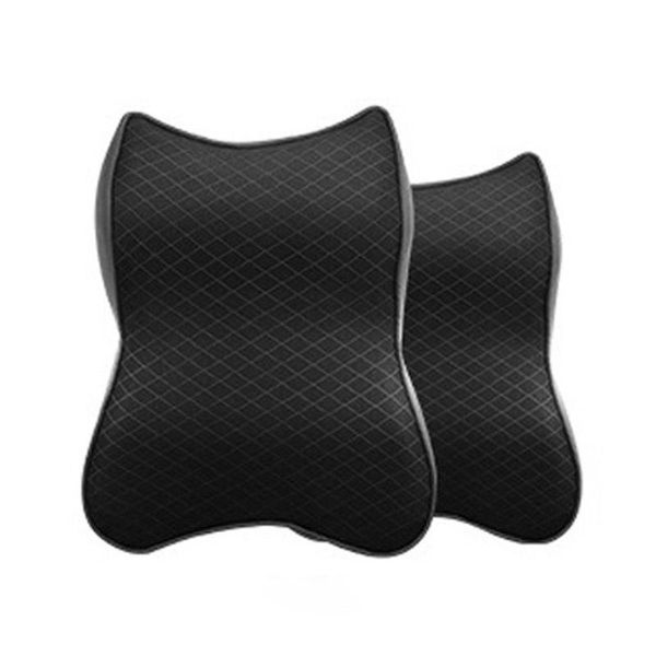 

seat cushions memory foam headrest pad accessories black breathable head support