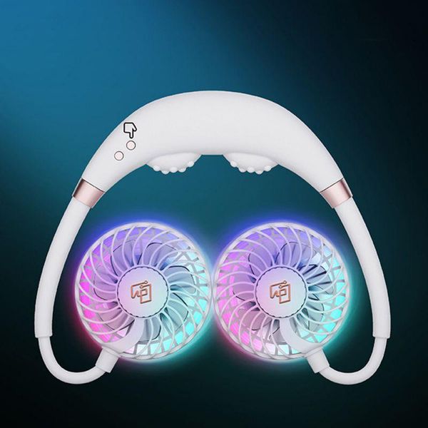 

gadgets eshowee mini usb neck fan neckband with rechargeable battery desk fans handheld air cooler conditioner for room portable b